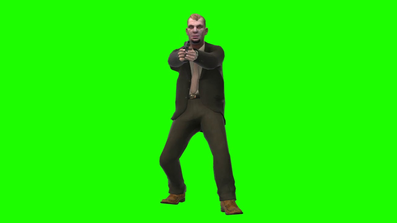Dimitri Rascalov gta 5 shot animated front chroma - YouTube