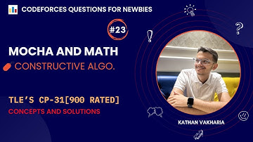 Mocha and Math | Codeforces | @TLE_Eliminators 