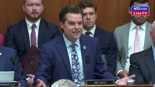 Rep. Gaetz grills FBI Head over Alleged Biden Defense and FISA Abuses: \\