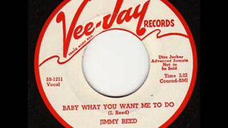 Video thumbnail of "Baby What You Want Me To Do  - Jimmy Reed"