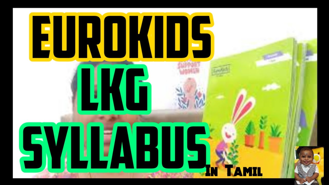 Eurokids Syllabus For Lkg