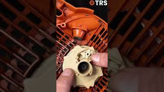 Easily fit NEW Recoil Rope to your Chainsaw recoil assembly