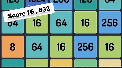 2048 Drop and Merge|03|Android Games|Android game|Puzzle game|Dyom 3|