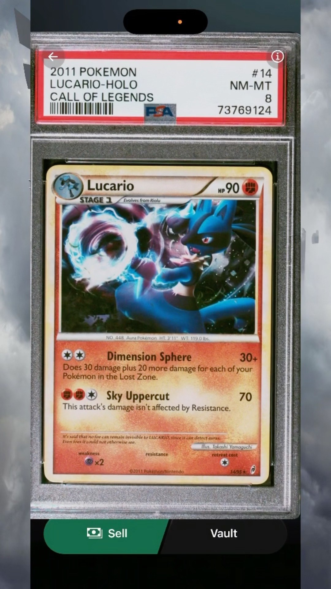 Pulling a VINTAGE Deck Exclusive! 🤯 PSA 8 Lucario Call of Legends
