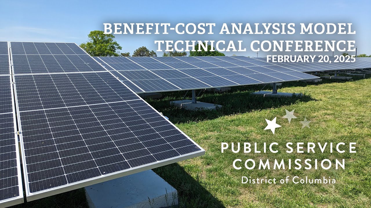 Benefit-Cost Analysis Model Technical Conference — Feb. 20, 2025