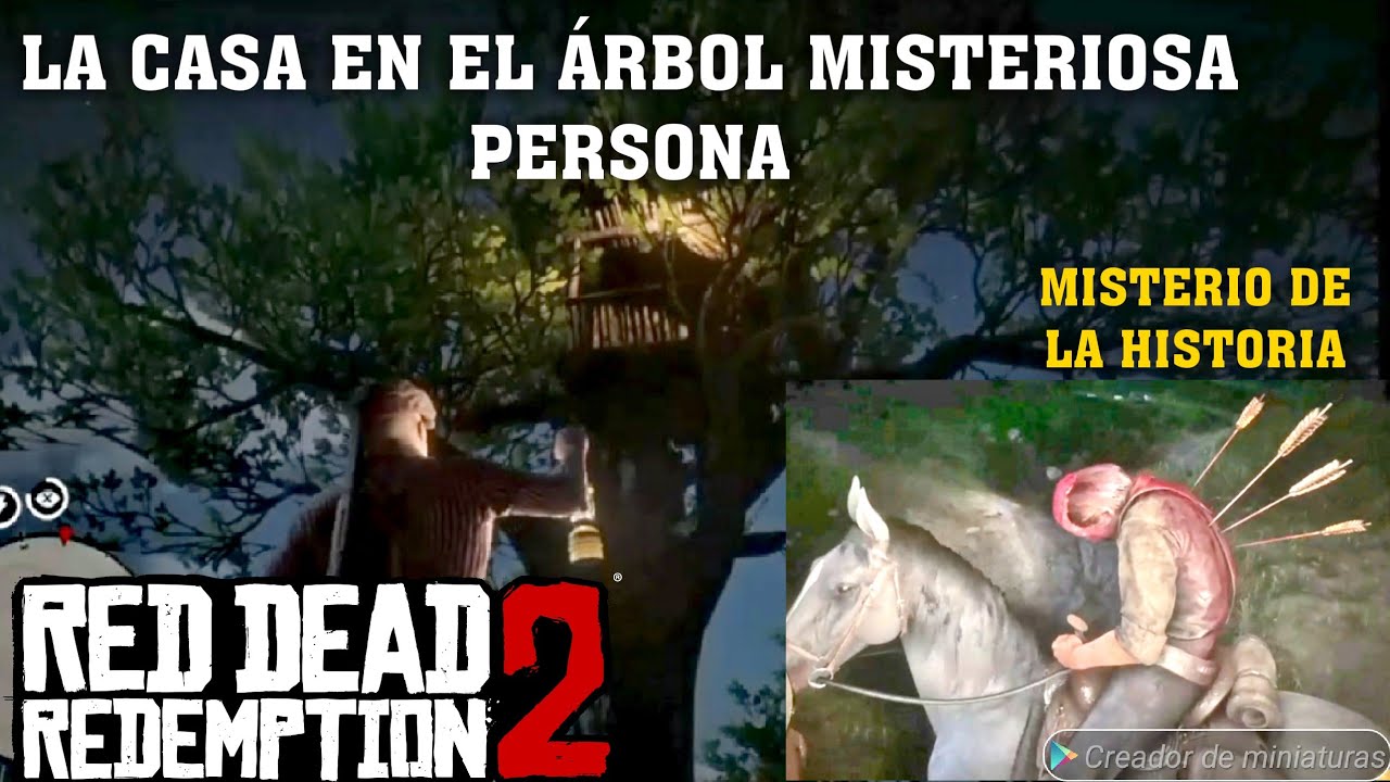 *MISTERIOSA PERSONA EN LA CASA DEL ÁRBOL* RED DEAD REDENTION 2 (MISTERIOS DE LA HISTORIA)