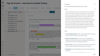AI Assist in Aurelius: Analyze UX Research & Capture Insights in Seconds