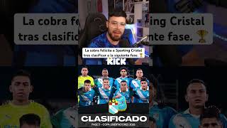 La Cobra felicita Sporting Cristal🏆. #sportingcristal #viral #lacobraaa #football #shortsfeed #fyp