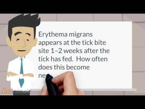 Video: Erythema Migrans - Rawatan, Sebab Dan Gejala