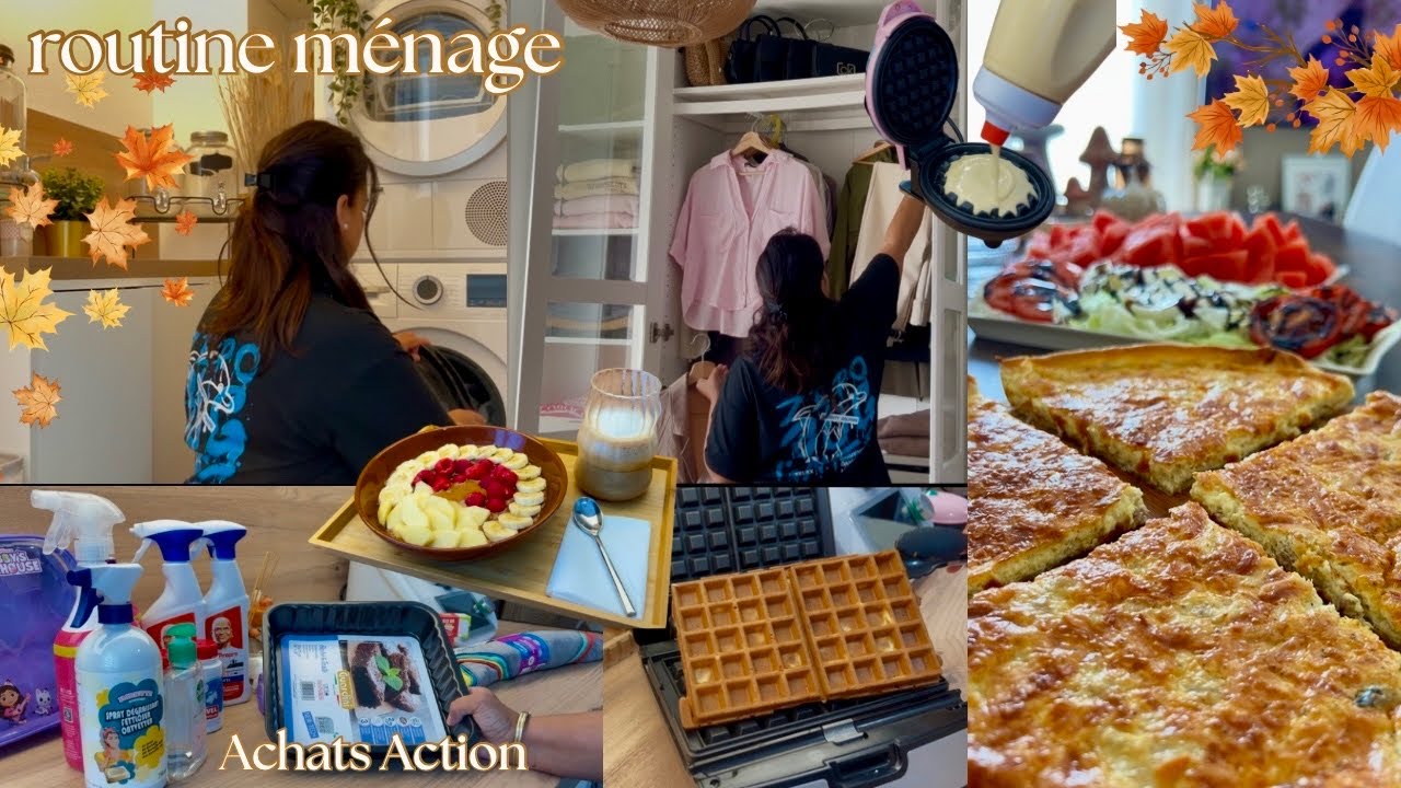 ‏يوم ￼ ممتع مع أطفالي 👨‍👩‍👧‍👦 روتين الأربعاء، تنظيف البيت ووصفات لذيذة وسهلة 🍲✨