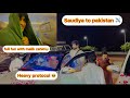 Saudiya say pakistan ka safar full funy vlog