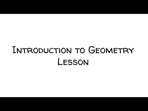 Introduction to Geometry - YouTube