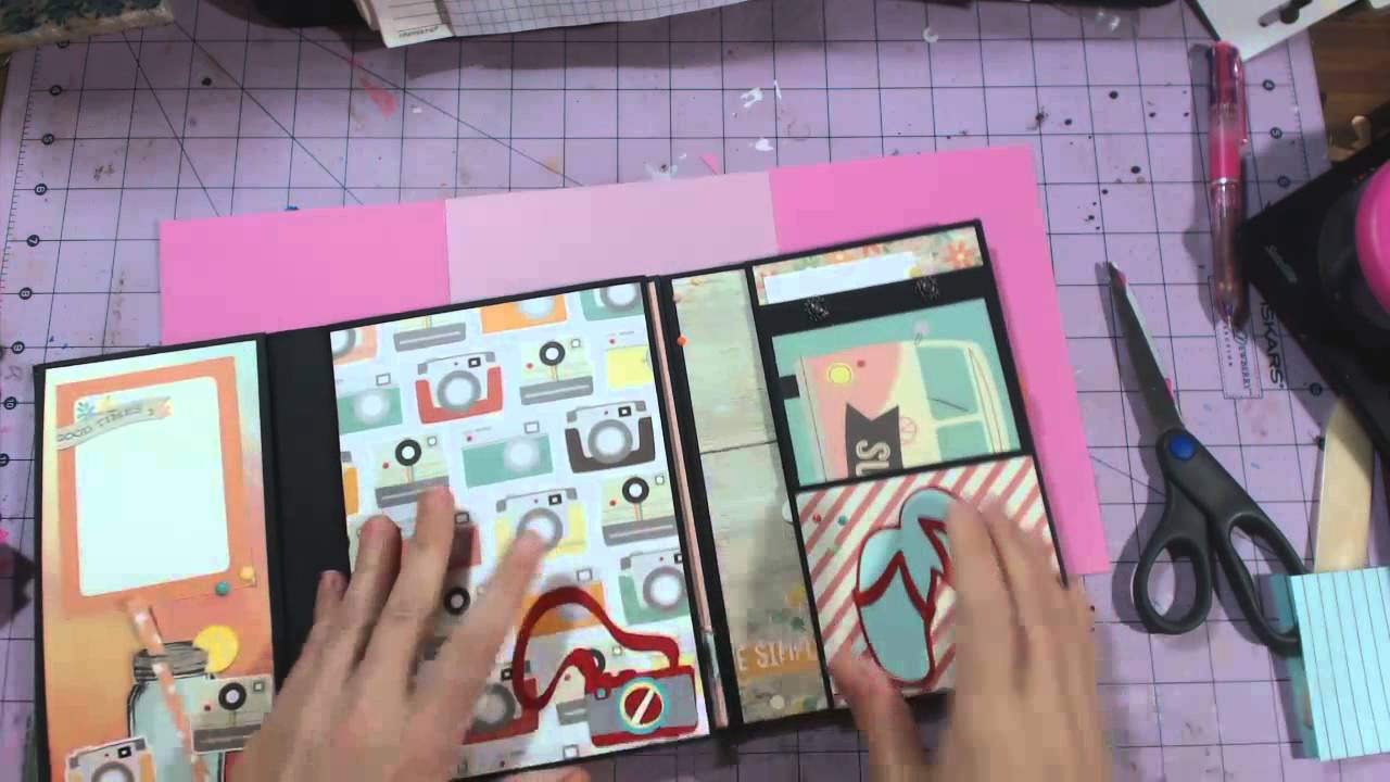 Simple Stories- Summer Vibes Folio Tutorial