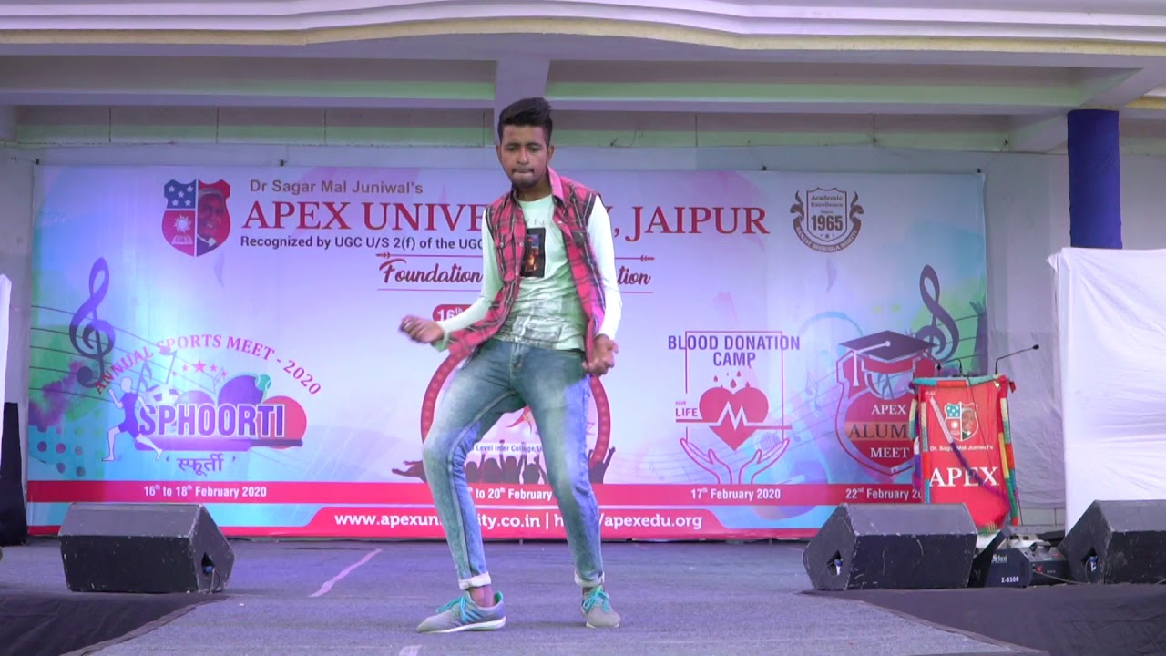 Outstanding Dance Performance @ TechnoAagaz 2020 | Apex Foundation Week