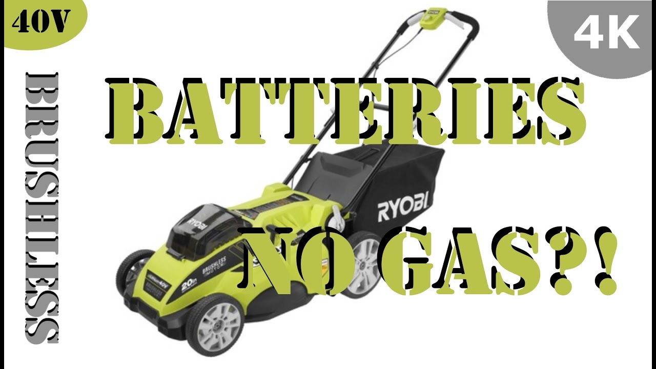 Ryobi 40V 20" Brushless Cordless Lawn Mower RY40107 FULL REVIEW YouTube