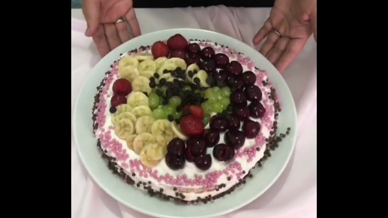 PRATİK MEYVELİ YAŞ PASTA YouTube