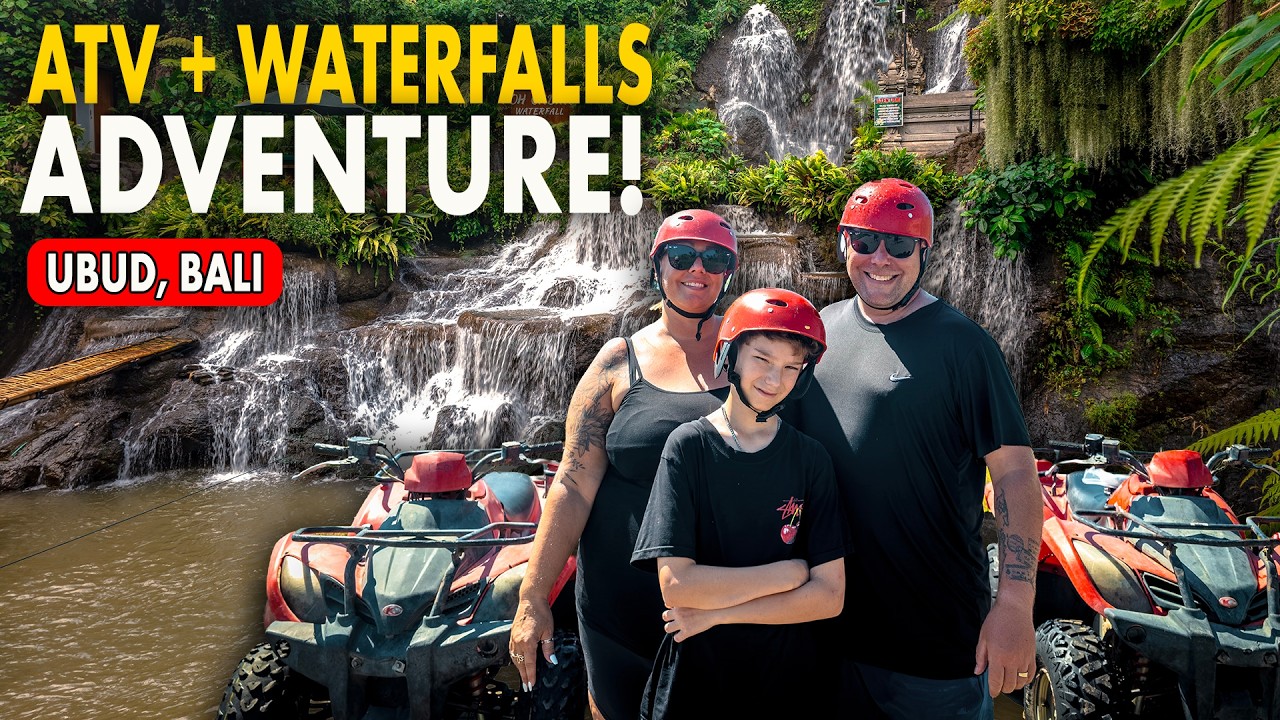 ATV & Waterfalls In Ubud, Things to Do in Bali! 🇮🇩