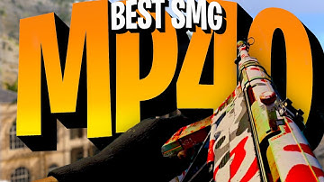 the MOST broken MP40 CLASS in WARZONE! (BEST MP40 BUILD)