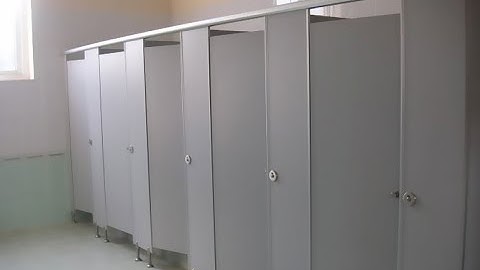 Vách Ngăn Vệ Sinh Compact HPL: Cấu Tạo Chi Tiết [2020]