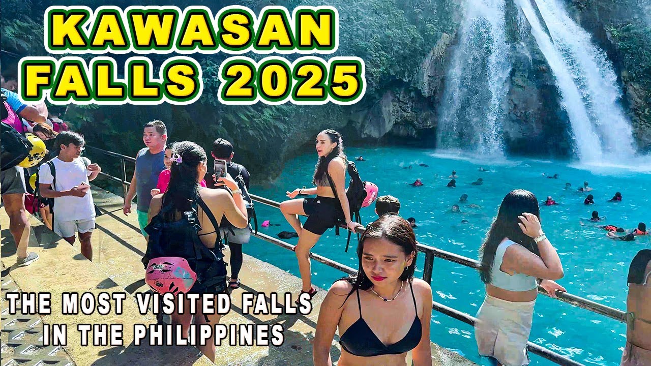 KAWASAN FALLS: The Most Popular Waterfall in the Philippines! 🏞️ BADIAN CEBU