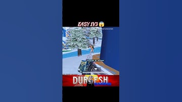 easy 1v3 😱 #viral #bgmi #feed #youtube #shortbgmi #pubg #bgmigaming #viralvideo