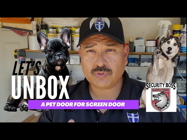 Security Boss Pet Doors  Best Pet Doors by Design