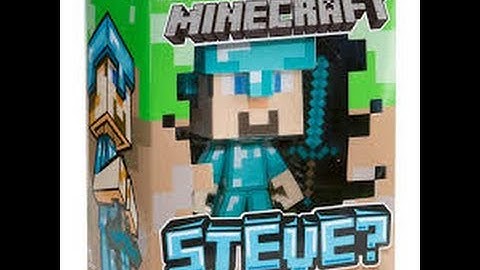 Minecraft Steve Diamond Edition Unboxing