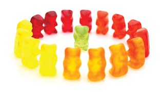 gummy bear simple science experiment for kids