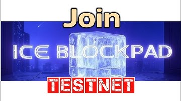 Ice Blockpad Testnet is Live || How to Join || TGE Update || Ice Open Network New Project