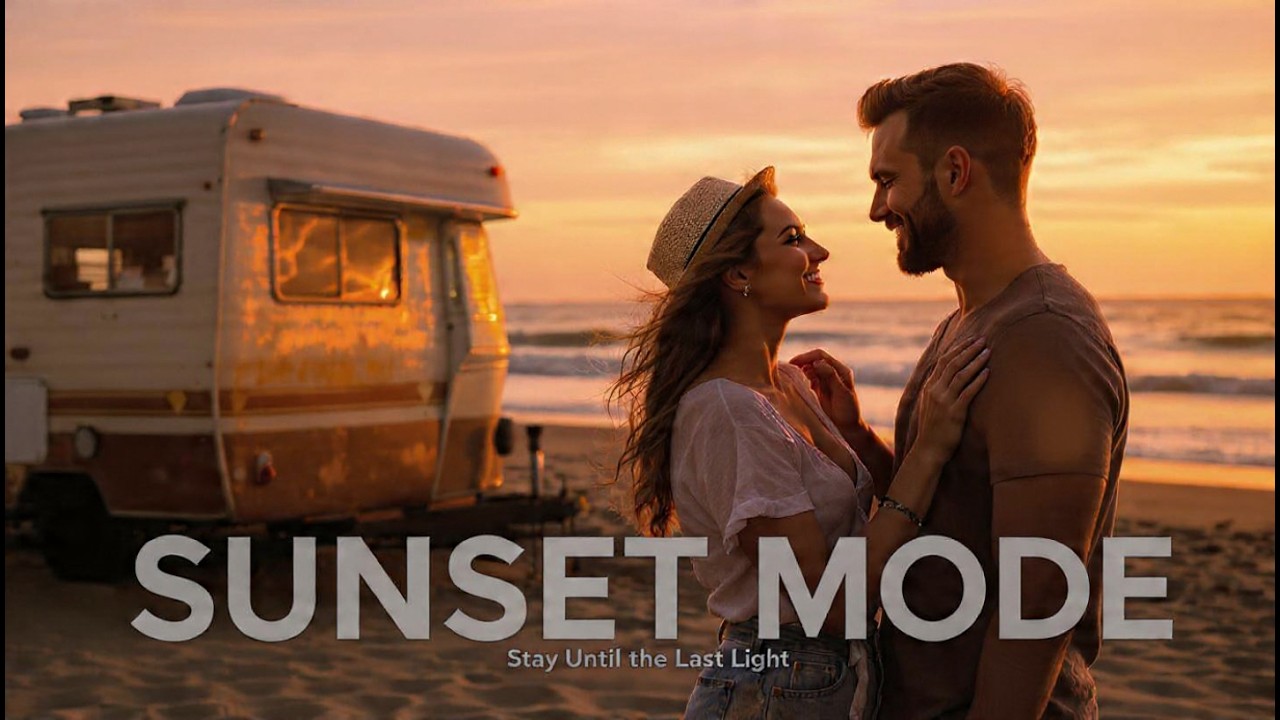 Stay Until the Last Light 🌅 | Sunset Mode – Golden Hour That Feels Like Freedom