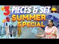 #summer #3PIECES &amp; SET Collection at Arbaz Textiles Biggest Sarees Wholesaler in Hyderabad