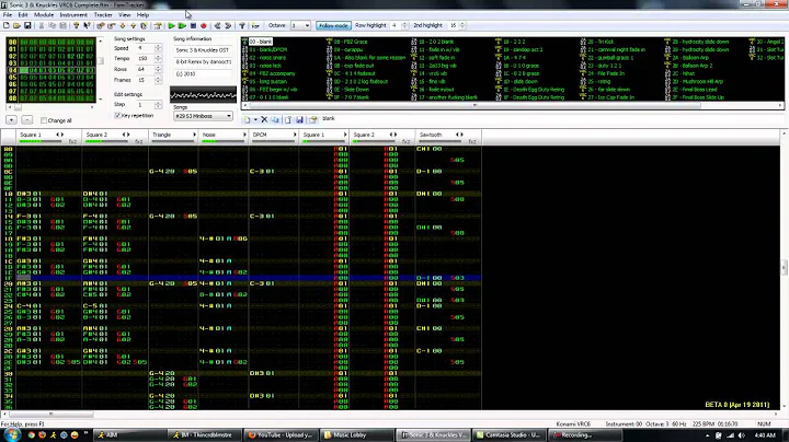 Sonic 3 & Knuckles 8-bit VRC6 OST - Sonic 3 Miniboss Battle