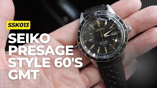 Seiko Presage Style 60's GMT SSK013