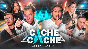 CACHE CACHE GÉANT À L’ACCOR ARENA ! (Ft.Pierre Croce, Teeqzy, Lucas Studio, AF5...)