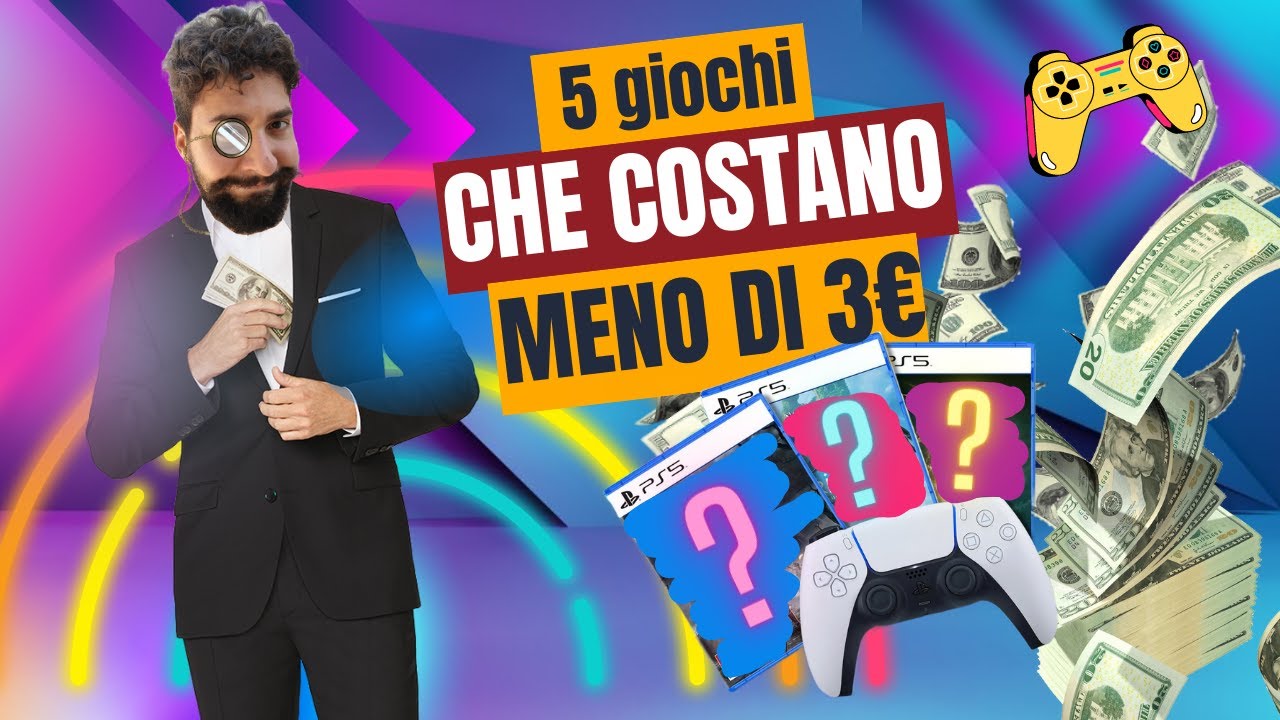 5 Bei Giochi PS4 e PS5 a Meno di 3 Euro