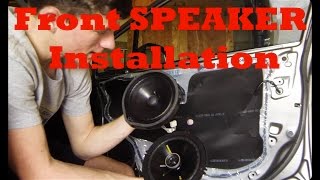 How to Install Front Speakers: Honda Civic