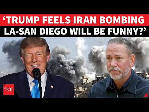 ‘MR TRUMP, THAT’S NOT FUNNY!’: Navy Veteran BLASTS Los Angeles-San Diego Iran ‘BOMBING’ Speech
