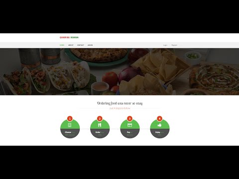 ONLINE TIFFIN SERVICE SYSTEM USING PHP AND MYSQL