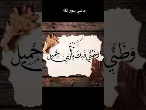 ماشي في نور الله لا حول ولا قوة الا بالله حالات واتس