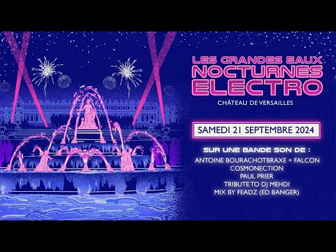 [Teaser] Les Grandes Eaux Nocturnes Electro 2024 ⚡ | Château de Versailles