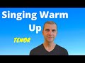 Singing Warm Up - Tenor Range