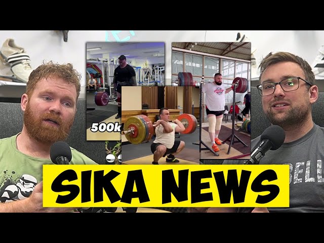 Moradi is BACK! - 500kg Trapbar Deadlift - Sika Strength News Show class=