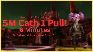 WoW Season of Discovery - SM Cath Boost Full Run 1Pull level50