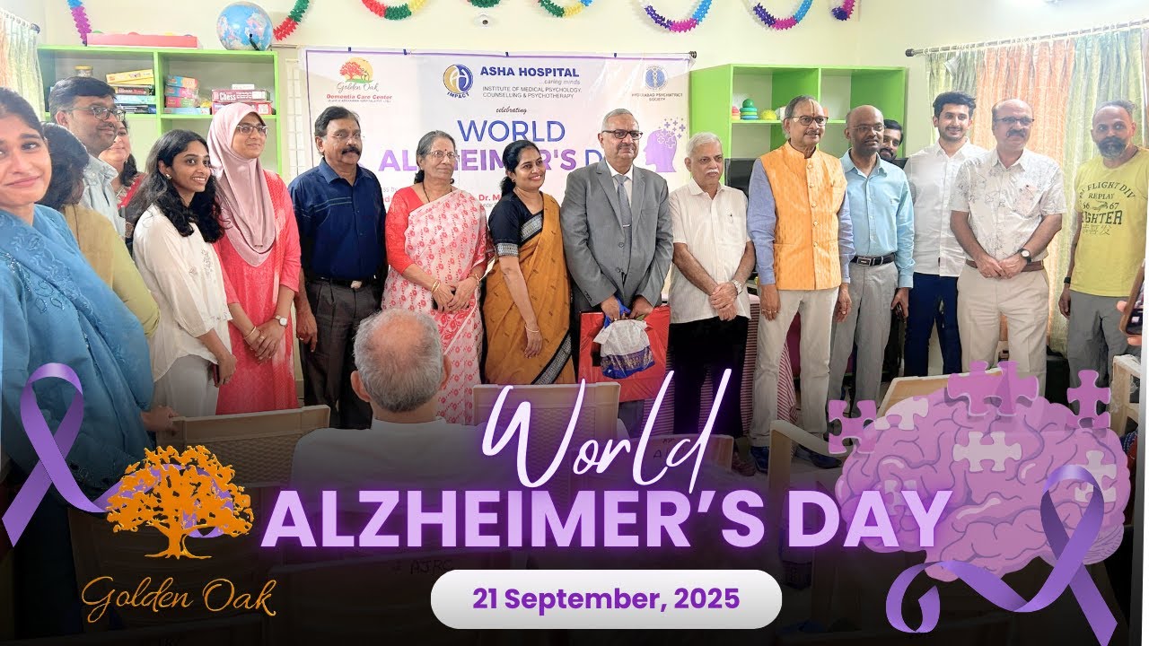 🌿 World Alzheimer’s Day 2025 at Golden Oak  - Asha Hospital 🌿