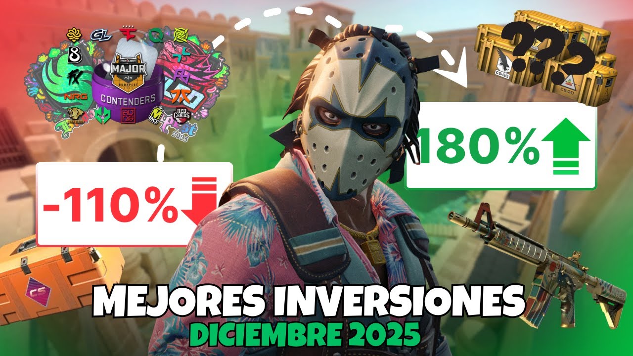 💰MEJORES INVERSIONES CS2💰 DICIEMBRE 2025 📈