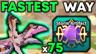 FASTEST METHOD for Storm/Air ARTIFACTS! | Creatures of Sonaria