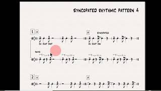 Syncopated Rhythmic Pattern 4