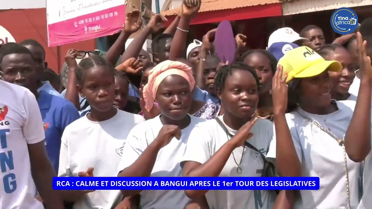 RCA: calme et discussion à Bangui après les sultats du 1er tour des législatives