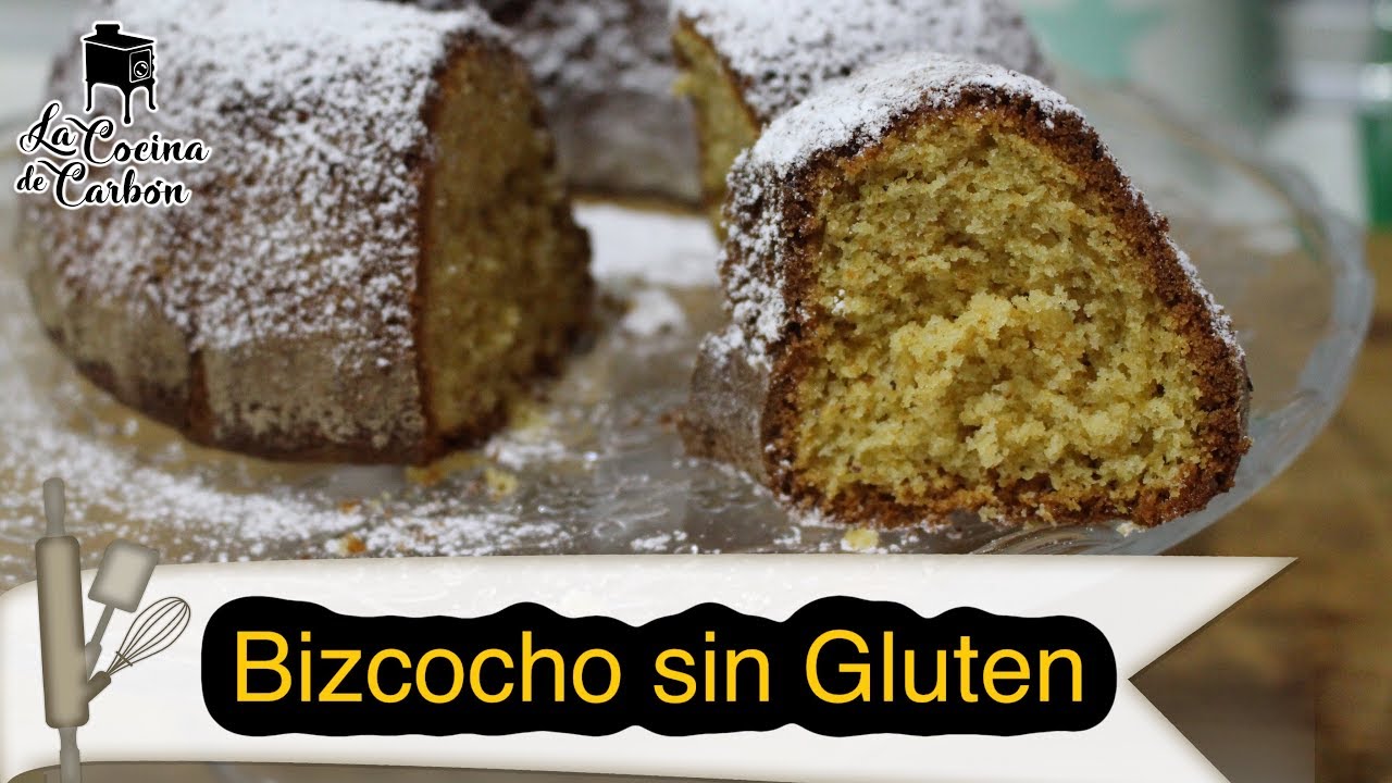 BIZCOCHO SIN GLUTEN casero, delicioso y jugoso YouTube