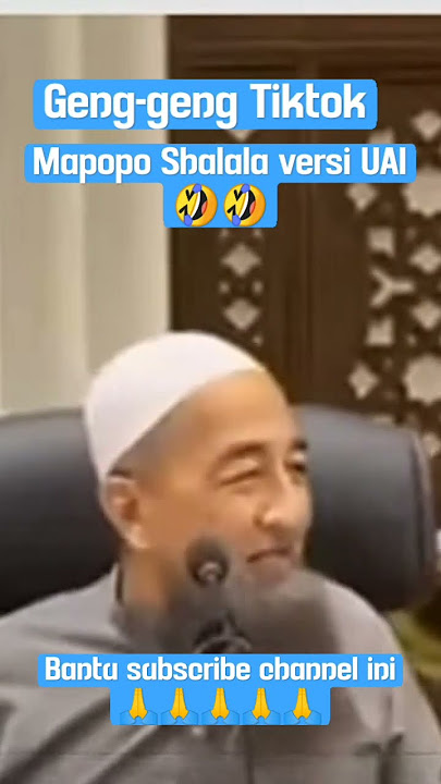 uai.. nyanyi lagu MAPOPO SHALALA😂😆 GENG TIKTOK